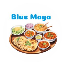 Blue Maya  logo.